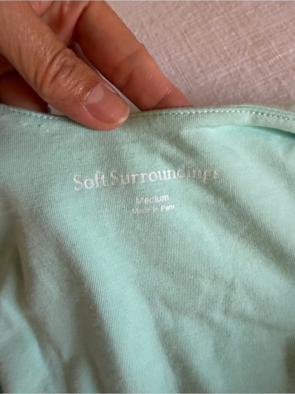 Soft Surroundings Alyssa Knit Sleeveless Tank top - Picture 5 of 8
